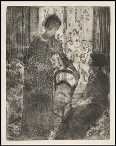 द विजिट, c.1881 द्वारा मैरी कसाट