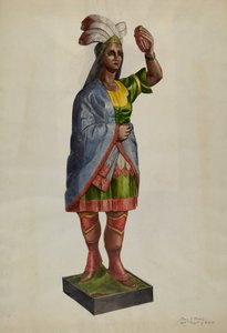 सिगार स्टोर पोकाहोंटास, सी. 1939.