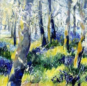 Bluebells और पीला द्वारा मैरी स्मिथ