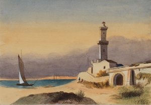 शीर्षकहीन लैंडस्केप, 1876। द्वारा मैरी वॉक्स वालकॉट