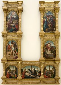 मसीह के जुनून की Altarpiece द्वारा Astorga के मास्टर