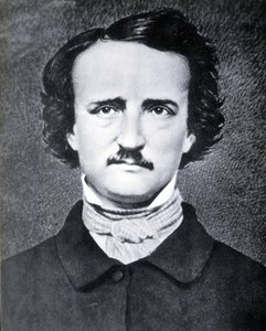 19वीं शताब्दी में ब्रैडी द्वारा अमेरिकी लेखक एडगर एलन पो (1809 - 1849) की तस्वीर।