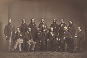 [न्यूयॉर्क स्वच्छता आयोग के सदस्य], सीए। 1860. द्वारा मैथ्यू ब्रैडी