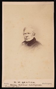 1866 से पहले विलियम विंस्टन सीटन 1785-1866 का पोर्ट्रेट। द्वारा मैथ्यू ब्रैडी