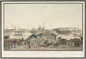 सेंट पीटर्सबर्ग में पहली सालगिरह का जश्न शहर के शताब्दी वर्ष 1803 मई 1804 को मनाया गया