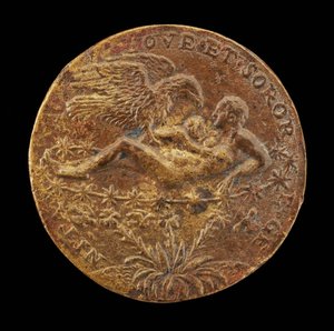 जुपिटर एक ईगल के रूप में शिशु हरक्यूलिस को जूनो [रिवर्स], 1562 में लाता है। द्वारा माटेओ पैगानो