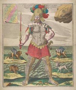 बादशाह राजशाही डेनियल की मूर्ति, 1730। द्वारा मैथियस सेटर