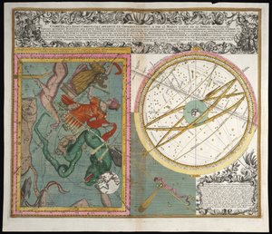धूमकेतु, जो मसीह के वर्ष में, 1742 द्वारा मैथियस सेटर