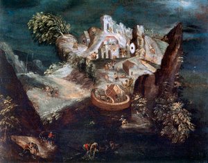 एन्थ्रोफोमॉर्फिक लैंडस्केप, c1613-1650