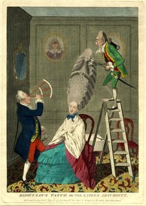 हास्यास्पद स्वाद या महिलाओं की बेरुखी, 1771