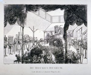 डबॉर्ग का संग्रहालय, ग्रोसवेनर स्ट्रीट, वेस्टमिंस्टर, लंदन, 1818 द्वारा मैथ्यू डबबर्ग
