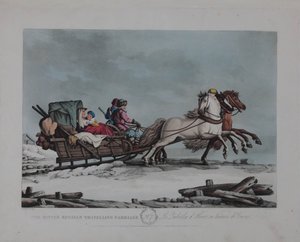 द विंटर रशियन ट्रैवलिंग कैरिज, 1810s