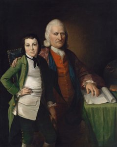 कैडवलैडर कोल्डेन और उनके पोते वॉरेन डी लांस, सीए। 1772।