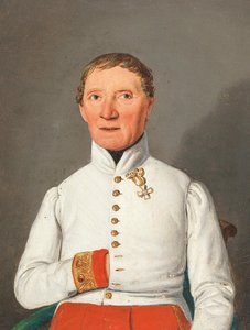 फ्रेडरिक हॉफमैन वॉन डोनर्सबर्ग का पोर्ट्रेट 1769-1848, 1842।