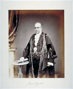 जेम्स फिगिन्स, लंदन के शेरिफ, श्रीवल पोशाक में, c1865