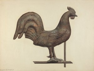 वेदर वेन फिनियल, सी। 1938. द्वारा मौरिस ब्लुमेनफेल्ड
