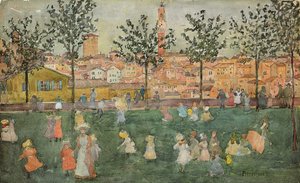 सिएना, c.1898-99 द्वारा मौरिस ब्राजील प्रेंडरगैस्ट