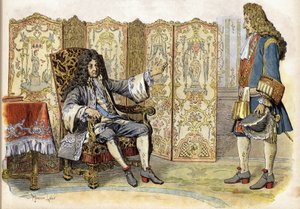 1712 में, लुई XIV ने सन किंग (किंग सन या लुई द ग्रेट) को बुलाया