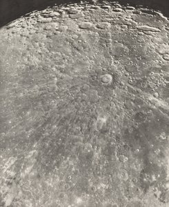 टायको से चंद्र विकिरण की तस्वीर - आरोही चरण, 1899 द्वारा मौरिस लोवी