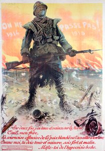 वे पास नहीं होंगे! 1914-1918, 1918 द्वारा मौरिस नेउमोंट