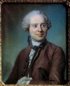 जीन ले रोंड डी'अलेम्बर्ट (1717-1783) का पोर्ट्रेट मौरिस क्वेंटिन डेलाटोर डिट क्वेंटिन डी ला टूर या क्वेंटिन डी लाटौर (1704-1788) द्वारा दार्शनिक पेंटिंग द्वारा मौरिस क्वेंटिन डी ला टूर