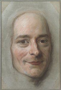 ला टूर, मौरिस क्वेंटिन डे (1704-1788) द्वारा फ्रेंकोइस मैरी अरोएट डी वोल्टेयर (1694-1778) का पोर्ट्रेट। कागज पर पेस्टल। आयाम: 26.5x18 सेमी। राष्ट्रीय संग्रहालय स्टॉकहोम द्वारा मौरिस क्वेंटिन डी ला टूर