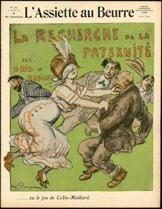 "L'Assiette au Beurre" का कवर, नंबर 484, रंगों में व्यंग्य द्वारा मौरिस रेडिगेट
