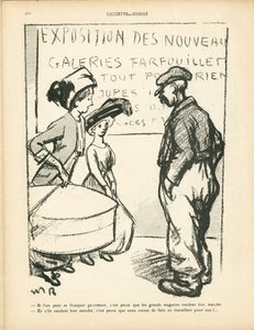 L'Assiette au Beurre, संख्या 494, B&W . में व्यंग्य द्वारा मौरिस रेडिगेट