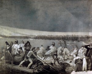 रूस से पीछे हटना (1812): "" 28 नवंबर को फ्रांसीसी सेना द्वारा बेरेसिना (बेरेज़िना) का मार्ग द्वारा मौरो कोंकोनी