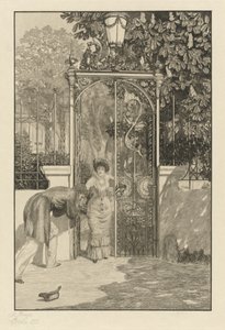 गेट एम थोर, 1887 में। द्वारा मैक्स क्लिंगर