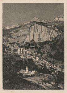 Intermezzo: मूनलाइट नाइट ओपस IV, 5, 1881। द्वारा मैक्स क्लिंगर