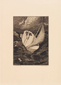 ओपस VI, पैराफ्रेज ऑन द फाइंडिंग ऑफ ए ग्लोव से, 1881। द्वारा मैक्स क्लिंगर