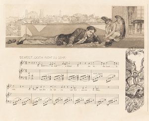 ओपस XII, ब्राह्स फैंटसी, 1894। द्वारा मैक्स क्लिंगर