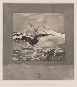 Vom Tode I Opus II, 1889, नहीं। 3। द्वारा मैक्स क्लिंगर