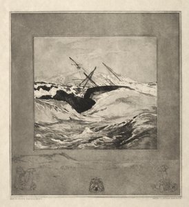 Vom Tode I, Opus II, 1889 No. 3। द्वारा मैक्स क्लिंगर