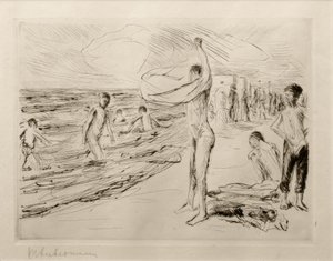 M.Liebermann, हवा में स्नान करने वाले लड़के द्वारा मैक्स लिबरमैन