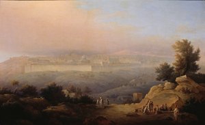 जेरूसलम, 1849 द्वारा मैक्सिम निकिफोरोविच वोरोबयेव