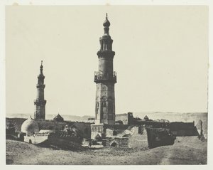 अली-बे की मस्जिद, गिरगेह, ऊपरी मिस्र, 184951, 1852 मुद्रित। द्वारा मैक्सिम डू कैंप