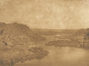 एसई की ओर से पहले मोतियाबिंद से बाहर निकलें, 1849-50। द्वारा मैक्सिम डू कैंप