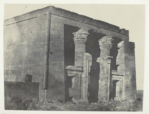 टेंपल डी डक्केह, नाओस, नूबिया, 184951, 1852 में मुद्रित। द्वारा मैक्सिम डू कैंप