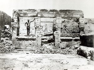 दंदरह में मंदिर का मंदिर, 28 मई 1850