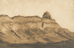 1850 में गरारा में सिदी-अंबरेक का मकबरा। द्वारा मैक्सिम डू कैंप