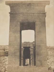 [मिस्र का दृश्य], 1849-51। द्वारा मैक्सिम डू कैंप