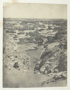 दूसरे मोतियाबिंद का कैवेलियर व्यू, नूबिया, 184951, 1852 मुद्रित। द्वारा मैक्सिम डू कैंप