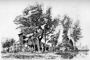 द अकेसियस, c1850-1895 1924 द्वारा मैक्सिम लल्लन