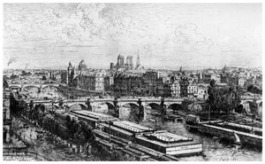 लोवरे से पेरिस लिया गया, c1850-1895 1924