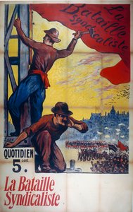 द जर्नल ला बाताइल सिंडिकेलिस्ट 27 अप्रैल, 1911, 1911। द्वारा मैक्सिमिलिन लूस