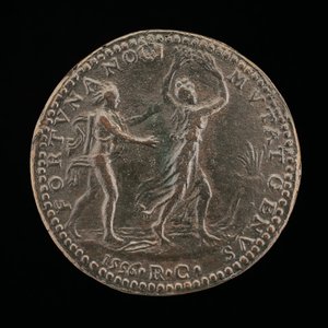 अपोलो पीछा डाफ्ने [रिवर्स], 1556। द्वारा पदक विजेता आर सी
