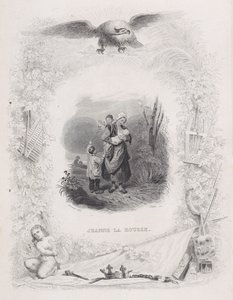 जीन द रेडहेड, द सोंग्स ऑफ़ बेरेंजर से, 1829।