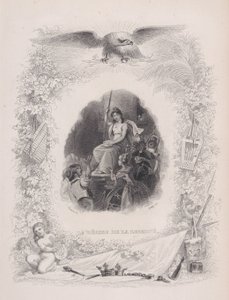 द गॉडेस लिबर्टी, द सॉन्ग्स ऑफ़ बेरेंजर से, 1829